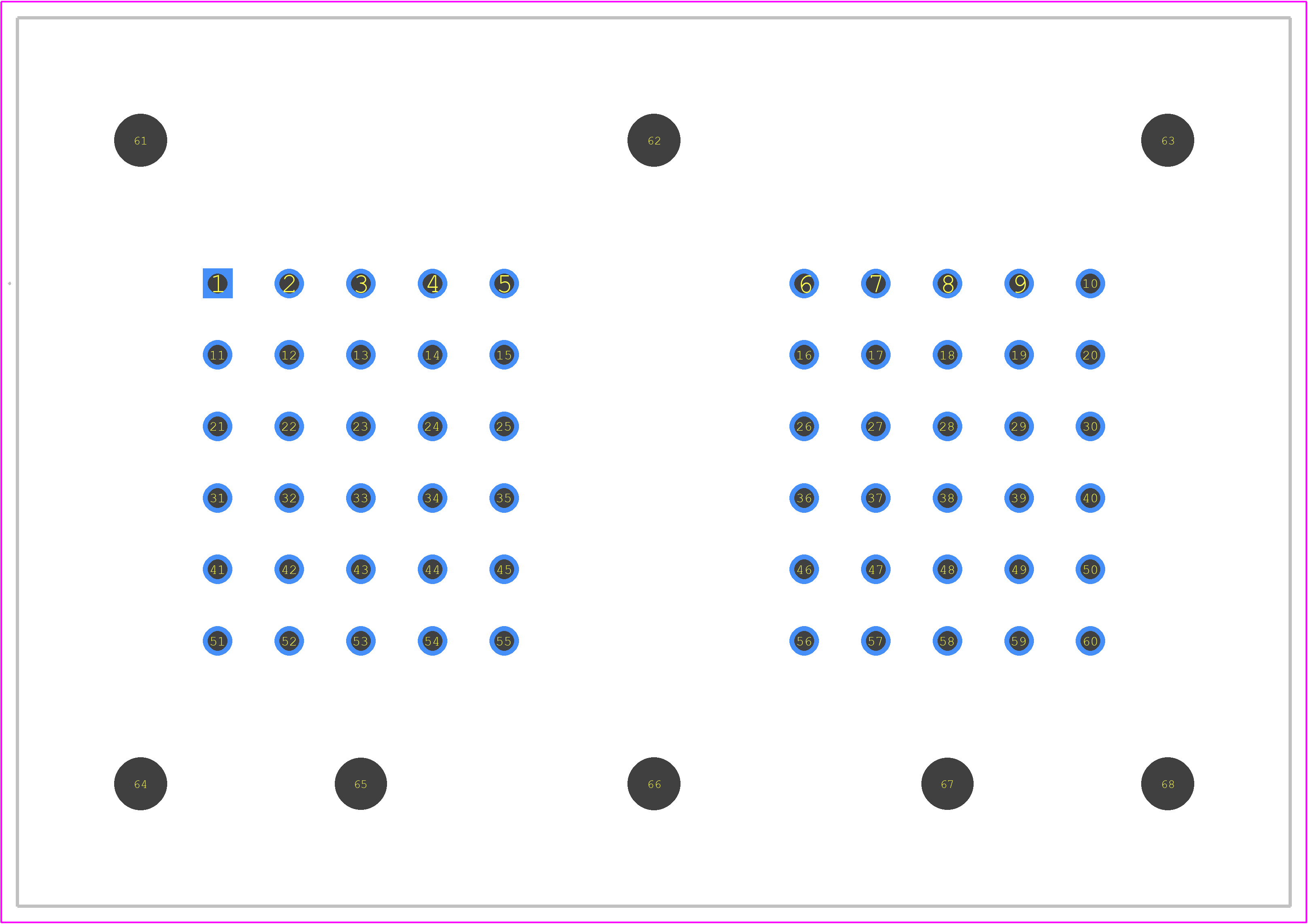 DRC20-60P06 - TE Connectivity PCB footprint - Other - Other - DRC20-60P06-3