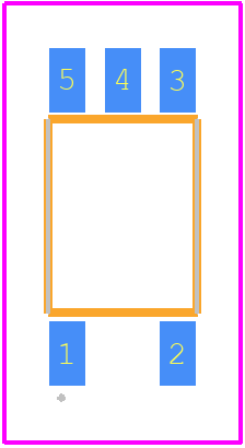 PS9124-AX - Renesas Electronics PCB footprint - Other - Other - 5-PIN SOP