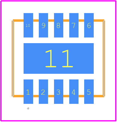MBA-591 - Mini-Circuits PCB footprint - Other - Other - MBA-591-3