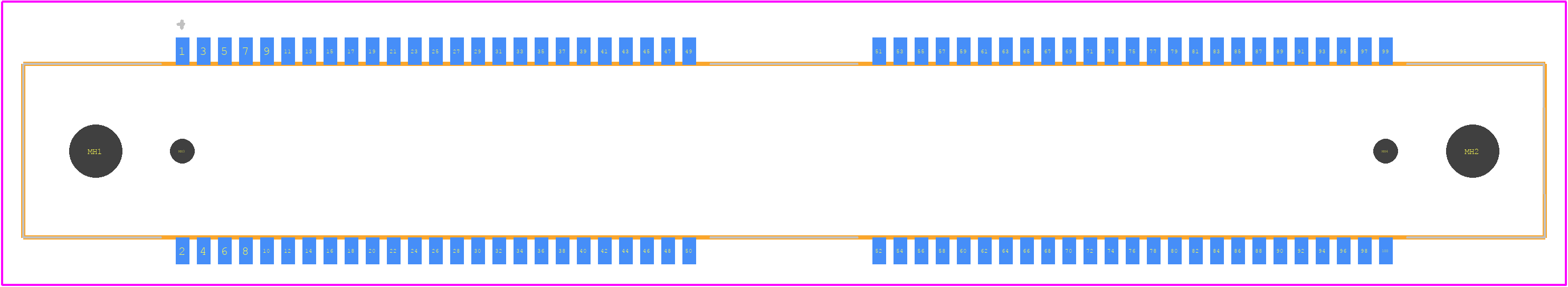 FSI-150-06-L-D-E-AD-K - SAMTEC PCB footprint - Other - Other - FSI-150-06-L-D-E-AD-K-2