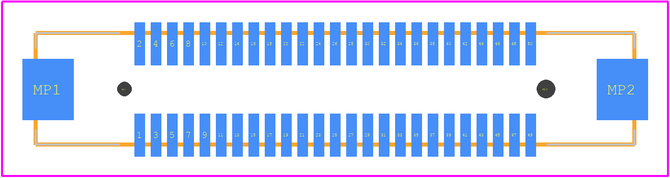 KX15-50K4D2-VIE - JAE PCB footprint - Other - Other - KX15-50K4D2-VIE-1