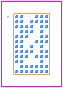 CYW43438LKUBGT - Infineon PCB footprint - Other - Other - SG-XFWLB-63-800_2.2