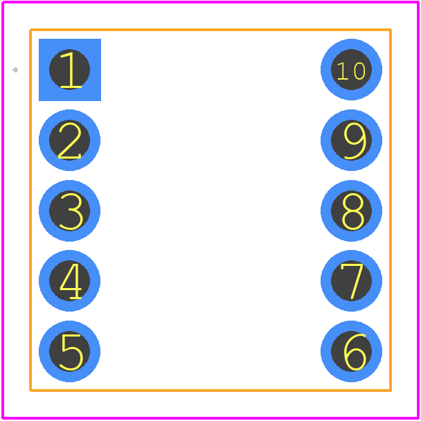 225715 - TE Connectivity PCB footprint - Other - Other - 225715-1