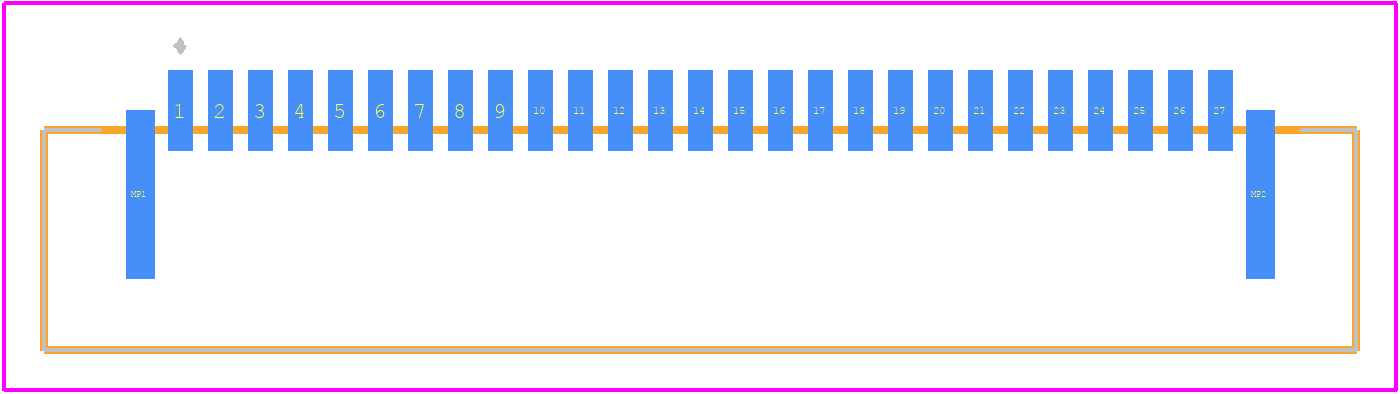 SFW27R-1STE9LF - Amphenol PCB footprint - Other - Other - SFW27R-1STE9LF-1