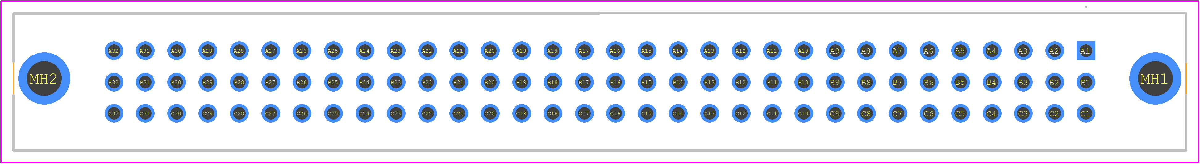 09731966520 - HARTING PCB footprint - Other - Other - 09731966520