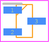BAV99 - EIC Semiconductor PCB footprint - SOT23 (3-Pin) - SOT23 (3-Pin) - SOT-23