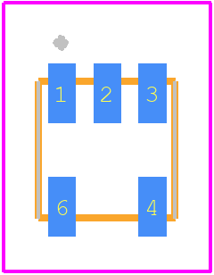TC1-1-43X+ - Mini-Circuits PCB footprint - Other - Other - TC1-1-43X+-1