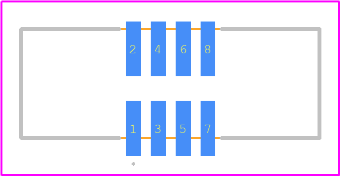 ESHF-104-01-L-D-SM - SAMTEC PCB footprint - Other - Other - ESHF-104-01-L-D-SM-2
