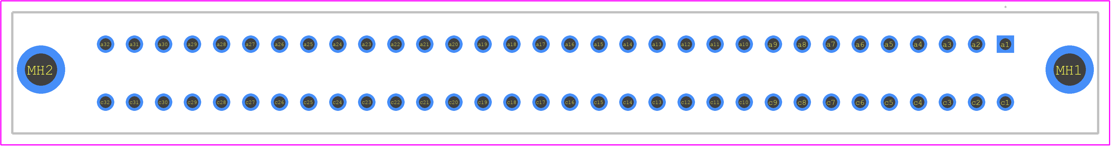 224411 - TE Connectivity PCB footprint - Other - Other - 224411-3