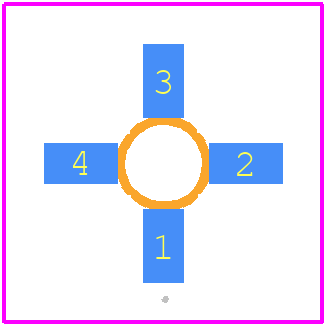 MAR-3SM+ - Mini-Circuits PCB footprint - Other - Other - MAR-3SM+-1