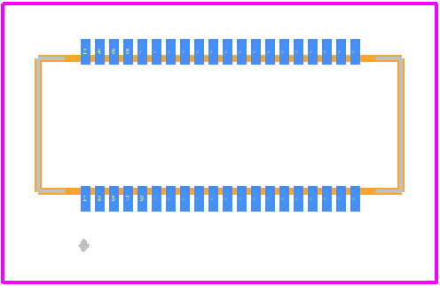 DF30FC-40DS-0.4V(81) - Hirose PCB footprint - Other - Other - DF30FC-40DS-0.4V(81)-1