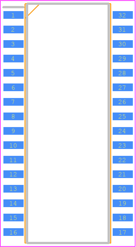 TM1629D - TITAN PCB footprint - Small Outline Packages - Small Outline Packages - D