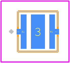 IN-C39BTKU1 - Inolux PCB footprint - Other - Other - IN-C39BTKU1-4