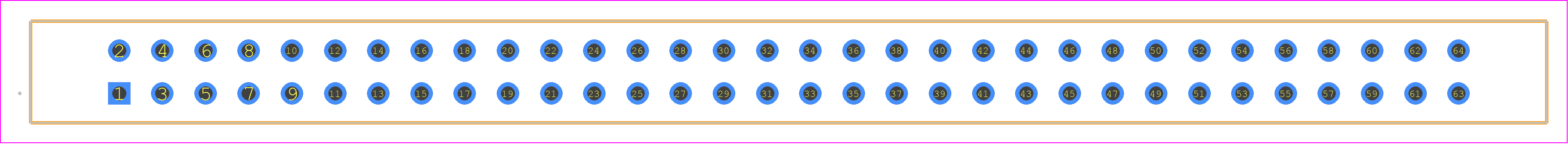 09181649422 - HARTING PCB footprint - Other - Other - 09181649422