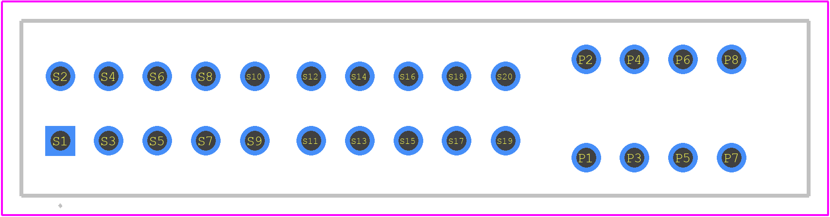 6651290-3 - TE Connectivity PCB footprint - Other - Other - 6651290-3-6
