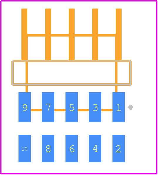 MMT-105-02-S-DH-P - SAMTEC PCB footprint - Other - Other - MMT-105-02-S-DH-P-1