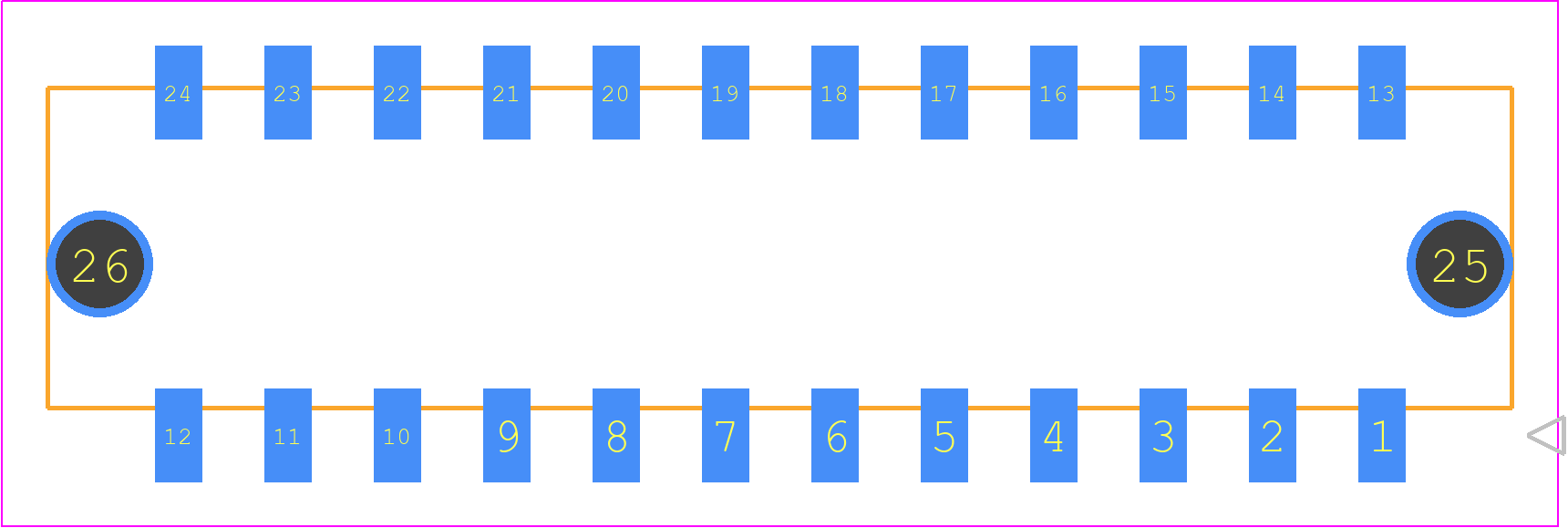 43045-2417 - Molex PCB footprint - Other - Other - 43045-24YY_15,16,17