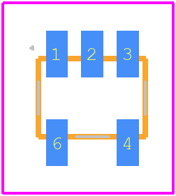 TC1-1T-152X+ - Mini-Circuits PCB footprint - Other - Other - TC1-1T-152X+-2