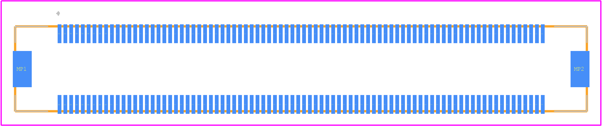 FX10B-168S-SV(85) - Hirose PCB footprint - Other - Other - FX10B-168S-SV(85)-2