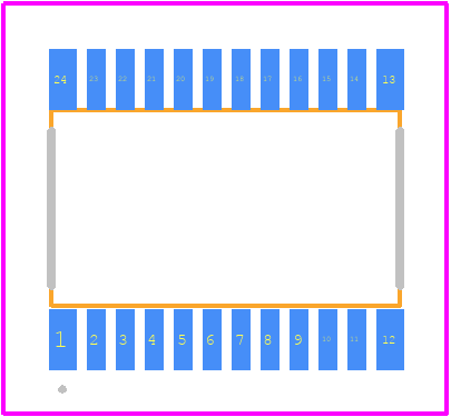 PCA9624PW - NXP PCB footprint - Other - Other - PCA9624PW-2