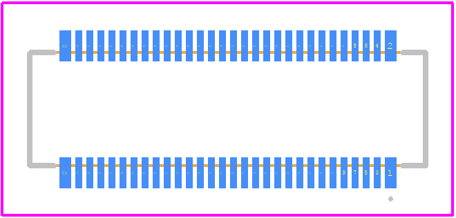 AXK760347G - Panasonic PCB footprint - Other - Other - AXK760347G-2