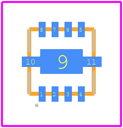 MERA-533+ - Mini-Circuits PCB footprint - Other - Other - MERA-533+-1