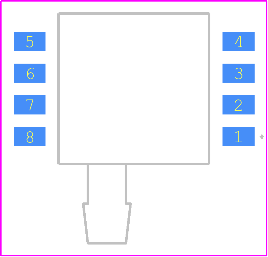MPXA6400AP - NXP PCB footprint - Other - Other - MPXA6400AP-3