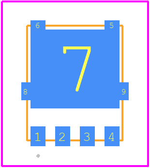 NTMFS5C628NT1G - onsemi PCB footprint - Other - Other - DFN5 5x6, 1.27P (SO−8FL)_2022_1