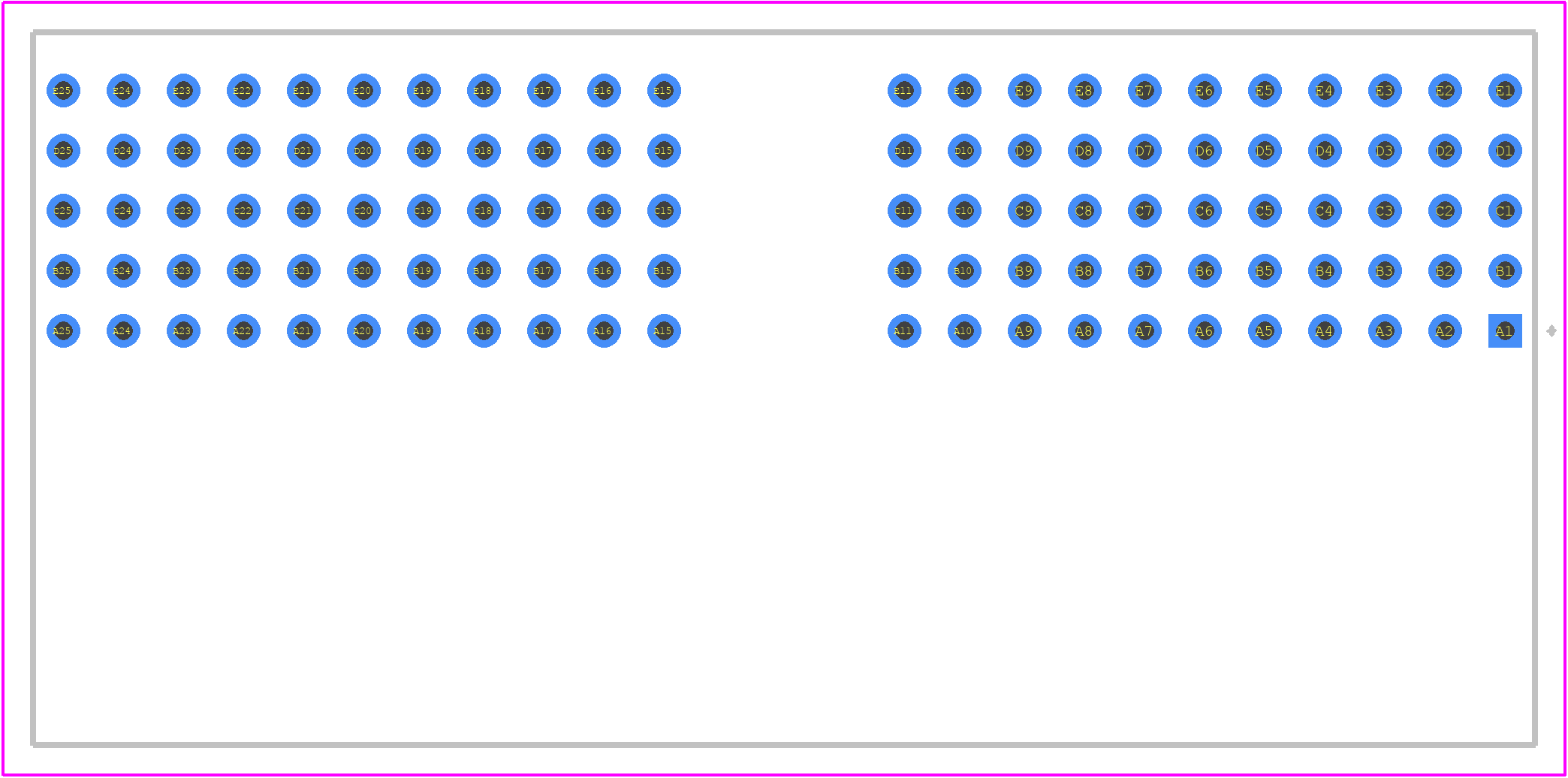 354141 - TE Connectivity PCB footprint - Other - Other - 354141-1-1