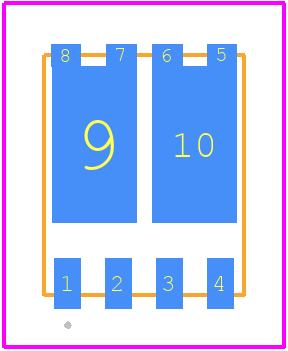 STL8DN6LF3 - STMicroelectronics PCB footprint - Other - Other - PowerFLAT 5x6_2022-5