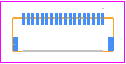 TF13BSA-18S-0.4SH(800) - Hirose PCB footprint - Other - Other - TF13BSA-18S-0.4SH(800)-1