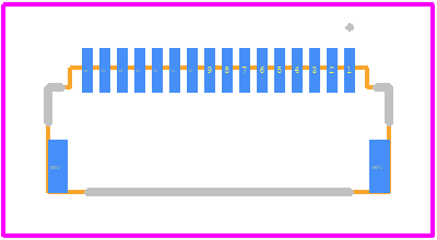 TF13BSA-16S-0.4SH(800) - Hirose PCB footprint - Other - Other - TF13BSA-16S-0.4SH(800)-3
