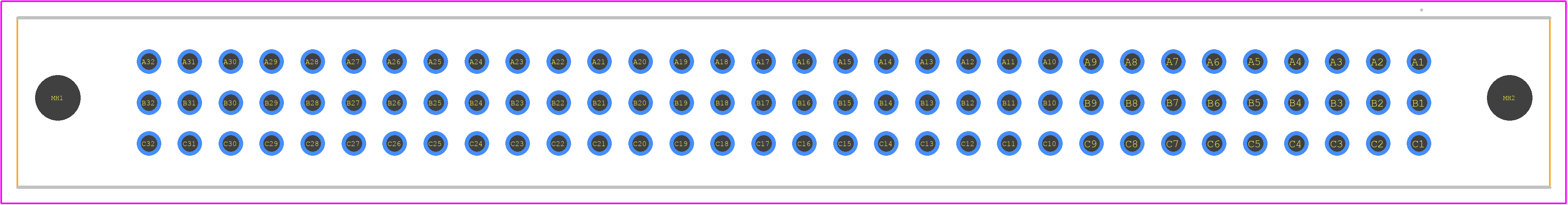 09034966824 - HARTING PCB footprint - Other - Other - 09034966824-10