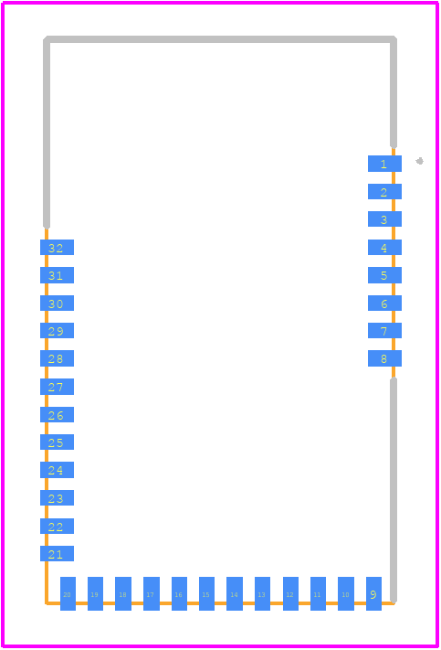 CYBLE-224116-01 - Infineon PCB footprint - Other - Other - CYBLE-224116-01-2
