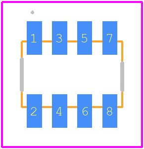 FLE-104-01-G-DV - SAMTEC PCB footprint - Other - Other - FLE-104-01-G-DV-2