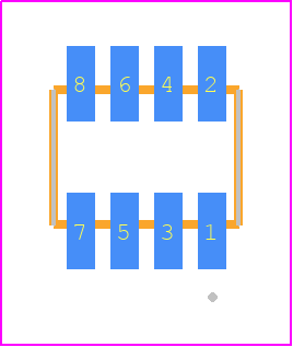 MLE-104-01-G-DV - SAMTEC PCB footprint - Other - Other - MLE-104-01-G-DV