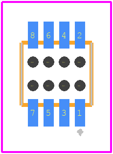 CLE-104-01-G-DV-TR - SAMTEC PCB footprint - Other - Other - CLE-104-01-G-DV-TR-2