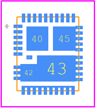 TDA21472 - Infineon PCB footprint - Other - Other - PQFN 5 mm x 6 mm