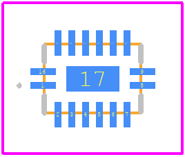 NVT2006BQ - NXP PCB footprint - Other - Other - SOT763-1_2025-1.1