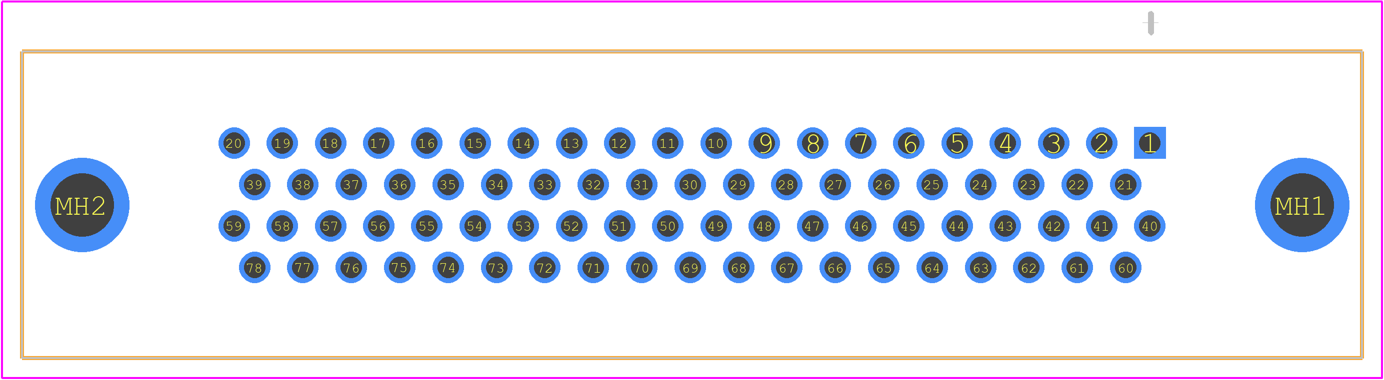 09565517512 - HARTING PCB footprint - Other - Other - 09565517512-1