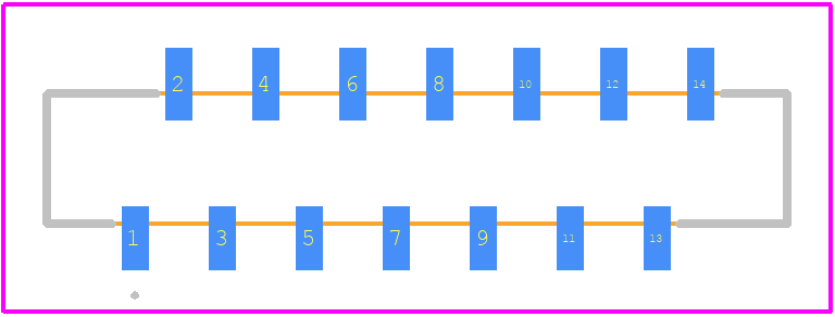 0528081471 - Molex PCB footprint - Other - Other - 0528081471-7