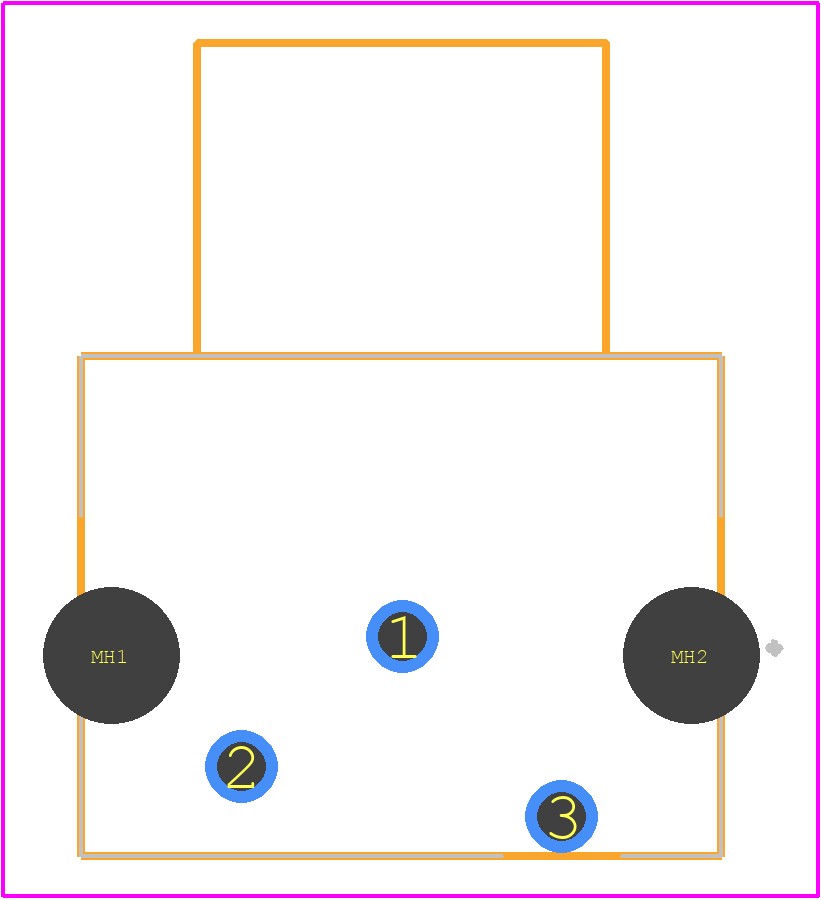 RCJ-2223 - Same Sky PCB footprint - Other - Other - RCJ-2223-3
