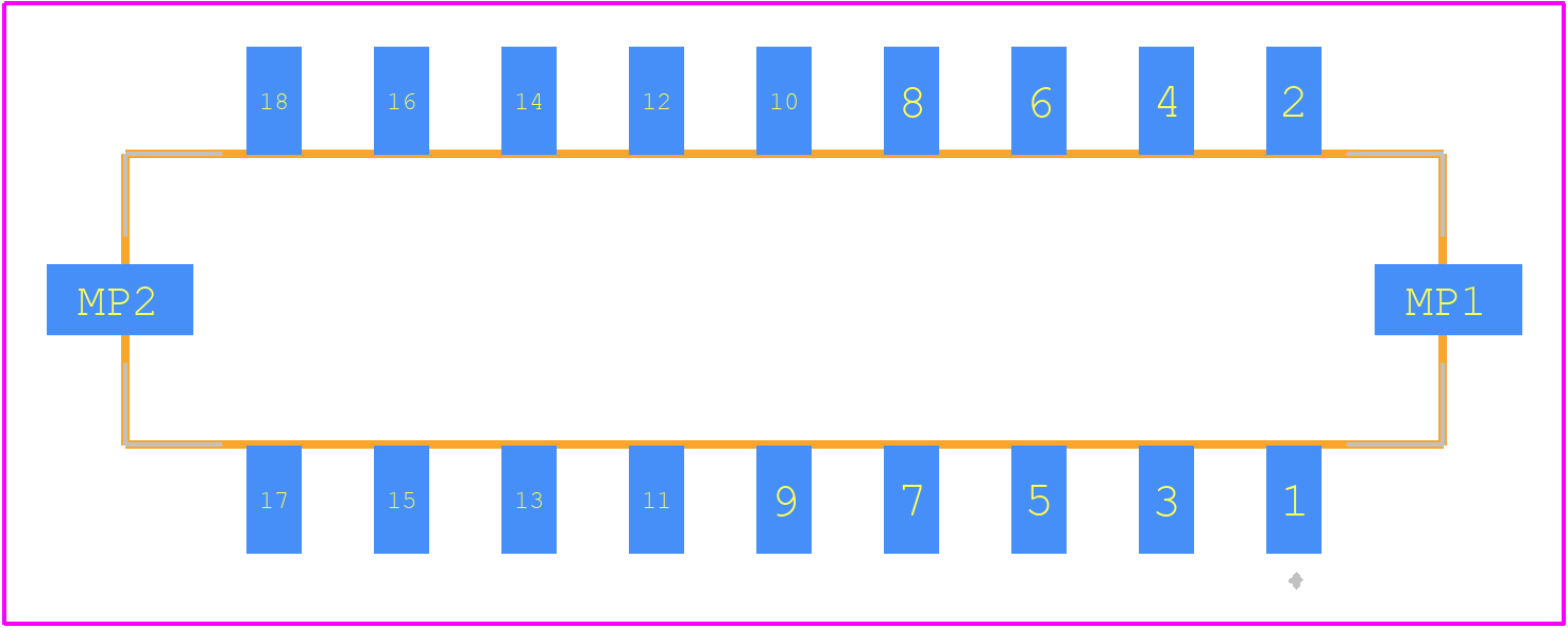 4-794636-8 - TE Connectivity PCB footprint - Other - Other - 4-794636-8-1