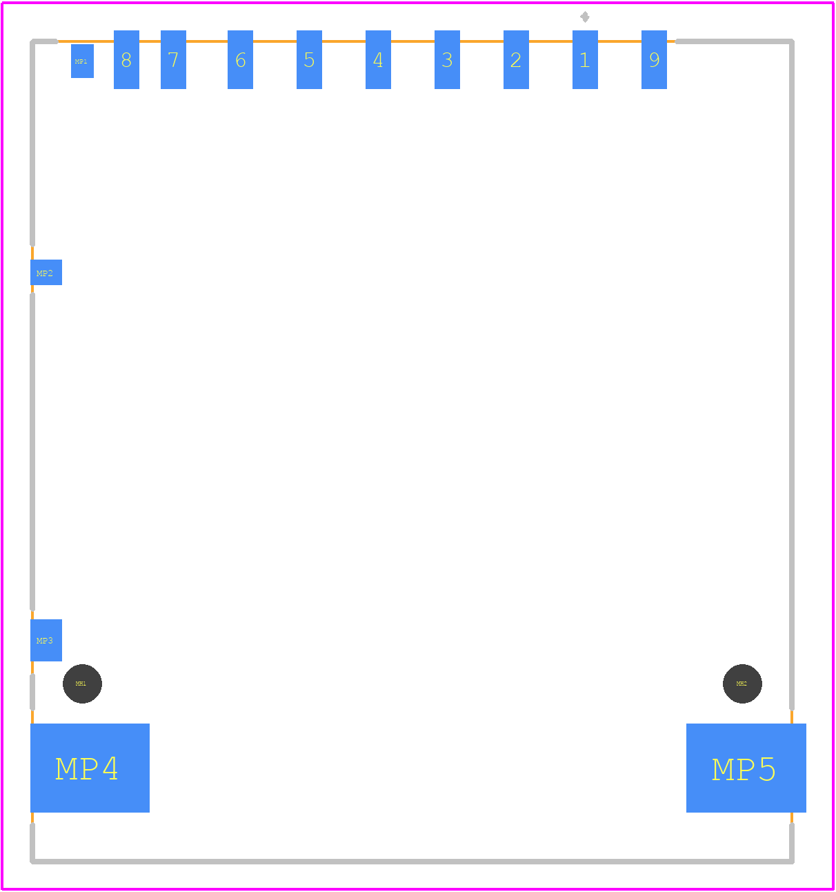 1939870-1 - TE Connectivity PCB footprint - Other - Other - 1939870-1-6