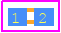 02013A3R3CAT2A - Kyocera AVX PCB footprint - Capacitor Chip Non-polarised - Capacitor Chip Non-polarised - AVX0201