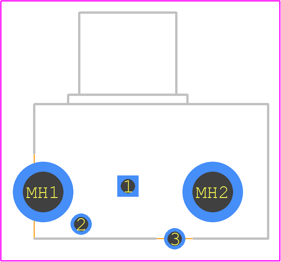 RCJ-2244 - Same Sky PCB footprint - Other - Other - RCJ-2244-2