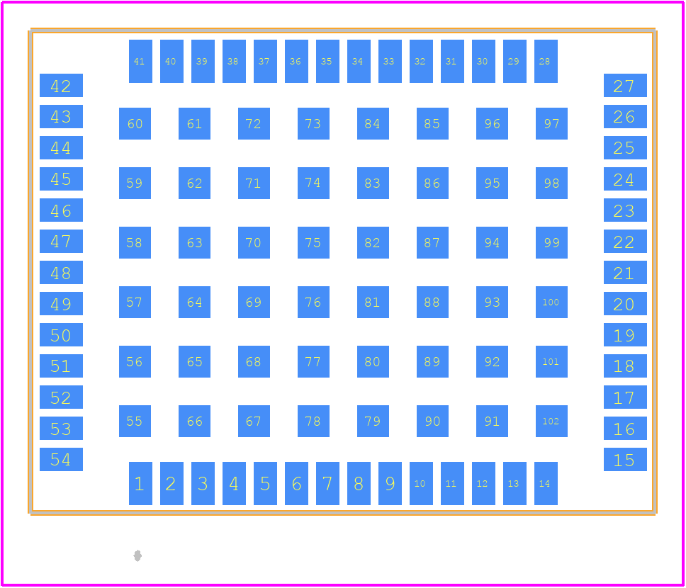 ZED-F9P-01B - u-blox PCB footprint - Other - Other - ZED-F9P-01B-1