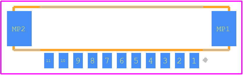 0533981171 - Molex PCB footprint - Other - Other - 0533981171-3