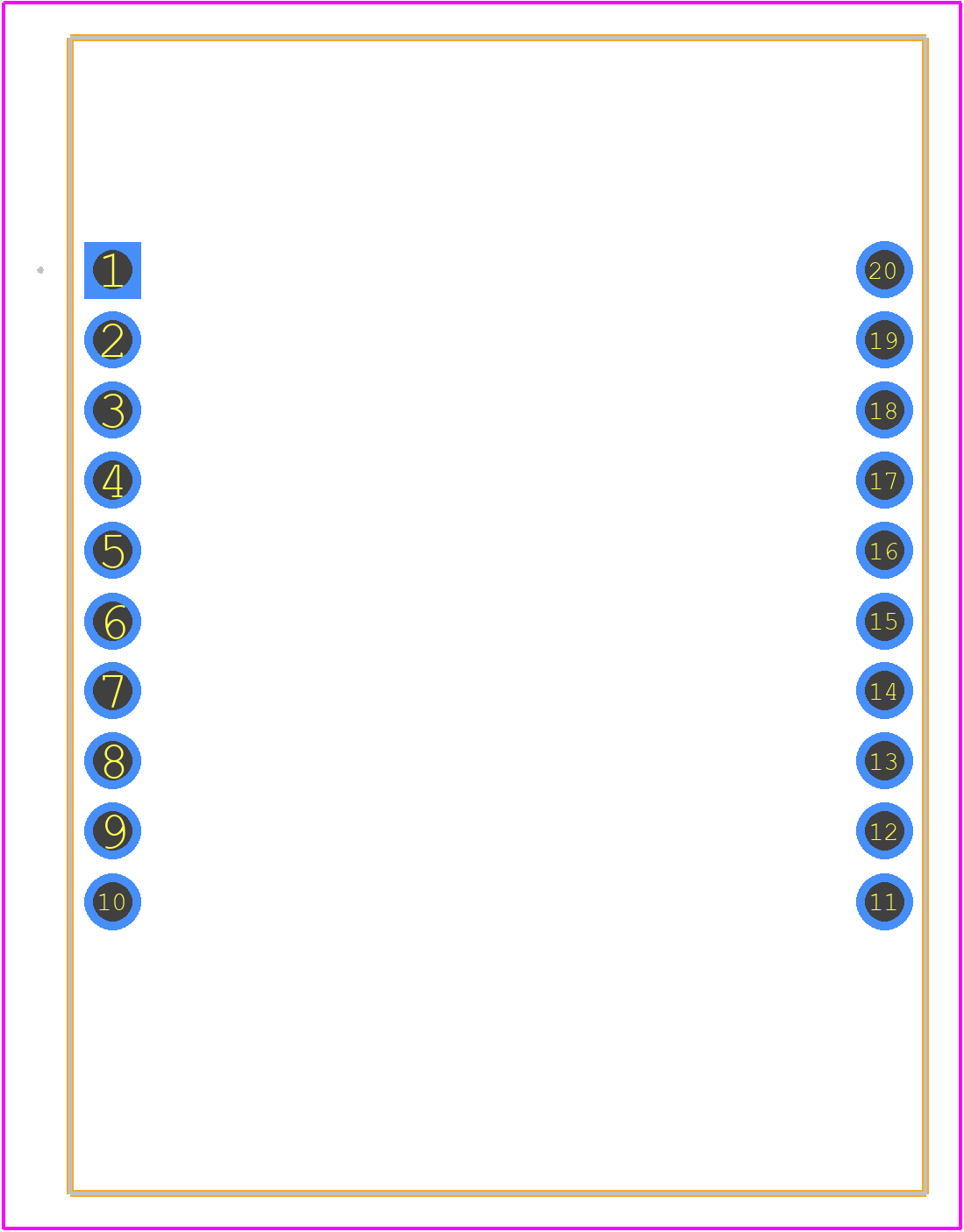 XBP24CASIT-001 - DIGI PCB footprint - Other - Other - XBP24CASIT-001-7