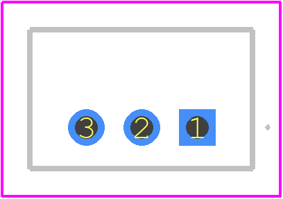 DF3-3P-2DSA(01) - Hirose PCB footprint - Other - Other - DF3-3P-2DSA(01)-2